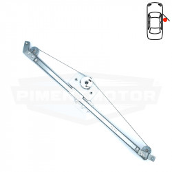 Window Regulator Front Right for RENAULT Trafic 2 2001-2014
